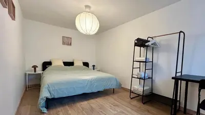 Un ou plusieurs lits dans un hébergement de l'établissement Les suites de Saint-Yves