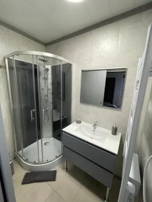 Salle de bains dans l'établissement Chambre d'Hôte de l'Etang