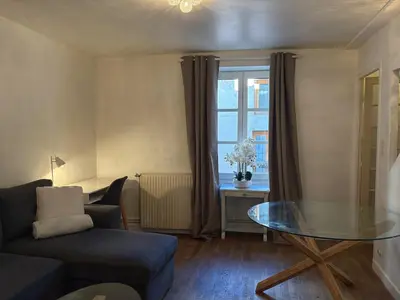Coin salon dans l'établissement Maison Beauté