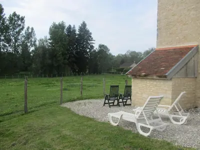 Jardin de l'établissement Le gîte de la Petite Résie