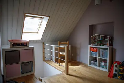Un ou plusieurs lits dans un hébergement de l'établissement La maison d'en face a cozy guesthouse