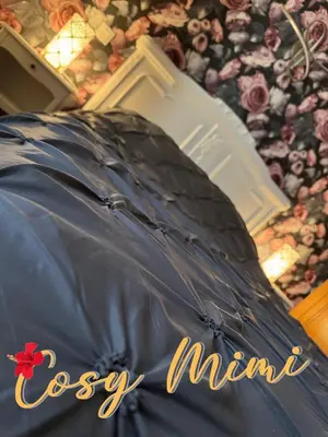 Un ou plusieurs lits dans un hébergement de l'établissement Cosy Mimi a Charming home