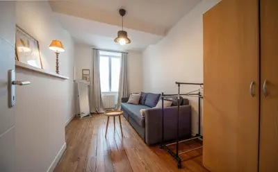 Coin salon dans l'établissement Le refuge citadin