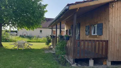 Jardin de l'établissement Chalet du Tilleul