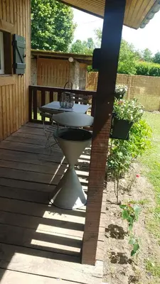 Jardin de l'établissement Chalet du Tilleul