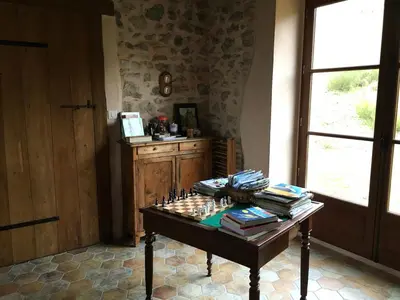 Cuisine ou kitchenette dans l'établissement Charmante ferme vue exceptionnelle 10 voyageurs