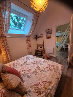 Un ou plusieurs lits dans un hébergement de l'établissement A La Maison