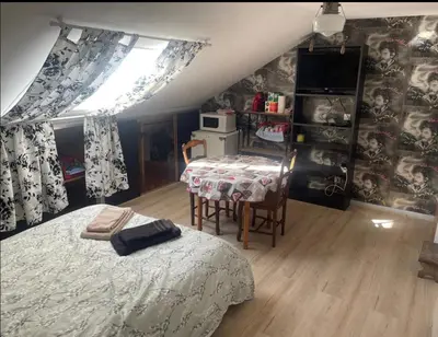 Cuisine ou kitchenette dans l'établissement Gainsbourg