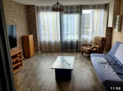 Coin salon dans l'établissement Maison 6 couchages