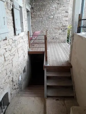 Balcon ou terrasse dans l'établissement Maison bourguignonne