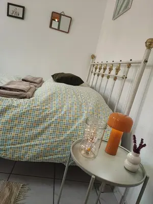 Un ou plusieurs lits dans un hébergement de l'établissement La casa verde