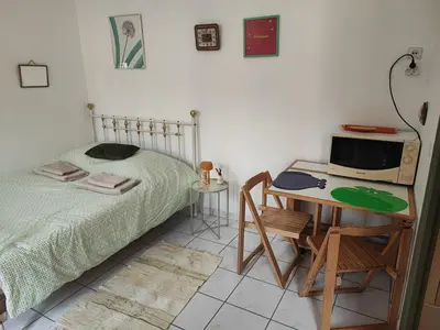 Un ou plusieurs lits dans un hébergement de l'établissement La casa verde
