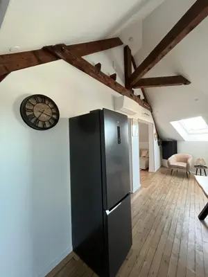 Cuisine ou kitchenette dans l'établissement Appartement type T2 Il Giardino Sospeso