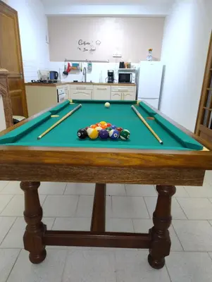 Billard dans l'établissement gite morvan