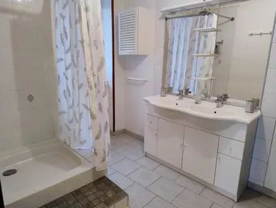 Salle de bains dans l'établissement gite cozy parc naturel du morvan