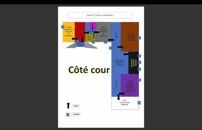 Plan de l'établissement LA Parenthèse II