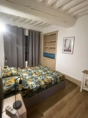 Un ou plusieurs lits dans un hébergement de l'établissement L'écrin de Paray, sleeps 6