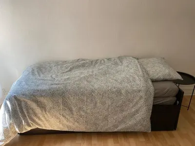 Un ou plusieurs lits dans un hébergement de l'établissement Joli studio centre ville de Dole