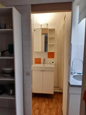 Cuisine ou kitchenette dans l'établissement DIJON entre gare et cathedrale
