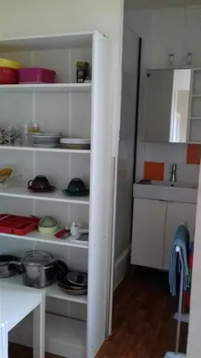 Cuisine ou kitchenette dans l'établissement DIJON entre gare et cathedrale