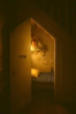 Un ou plusieurs lits dans un hébergement de l'établissement LA CHAMBRE DES SECRETS, Magique, Hyper-centre, 9 Couchages