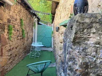 Plan de l'établissement LA SOUVELAINE maison de charme dans le Brionnais-Charolais