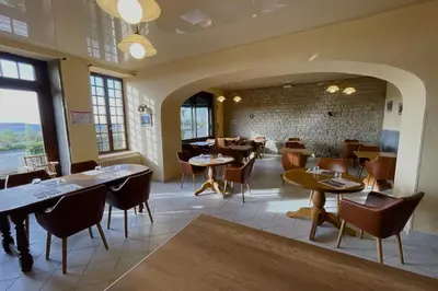 Coin salon dans l'établissement La chaumette