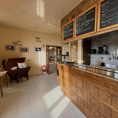 Cuisine ou kitchenette dans l'établissement La chaumette