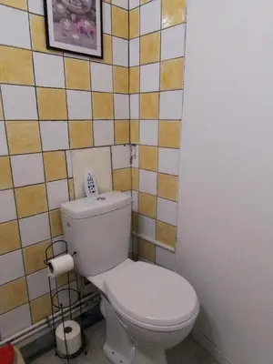 Salle de bains dans l'établissement gite iza familiale Morvan