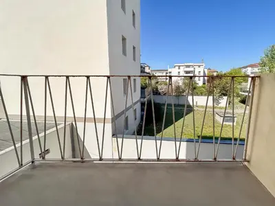 Balcon ou terrasse dans l'établissement Appartement Lumineux, Proche Centre Dijon