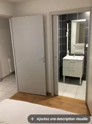 Salle de bains dans l'établissement Chamoz1