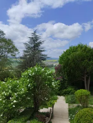 Paysage naturel près de la maison de vacances