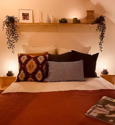Un ou plusieurs lits dans un hébergement de l'établissement Mini loft de Charme au cœur de la ville