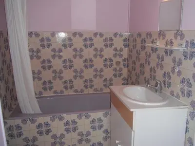 Salle de bains dans l'établissement Studio plein centre ville Dijon