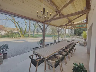 Plan de l'établissement Domaine Saint Loup - Chambres d'hôtes