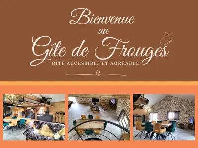 Restaurant ou autre lieu de restauration dans l'établissement Gîte de Frouges