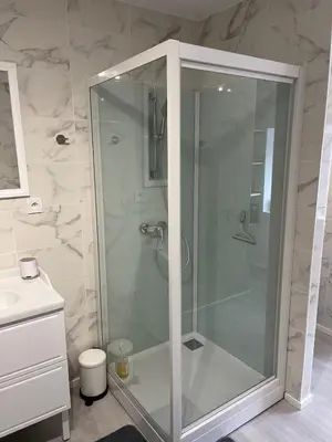 Salle de bains dans l'établissement l ancienne ecurie
