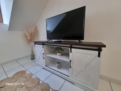 Télévision ou salle de divertissement dans l'établissement xxx