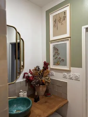 Salle de bains dans l'établissement Mini loft Spa - Cosy