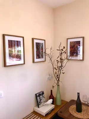Plan de l'établissement LA MAISON DES BOIS D'OCRE - Gîte Appart Design - Clim Pkg Wifi Jardin à 10mn de Dijon