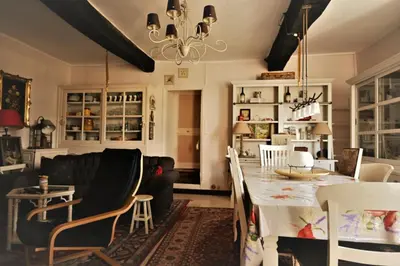 Coin salon dans l'établissement l'hirondelle 2 tot 9 personen