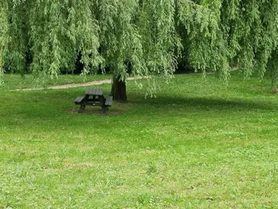 Jardin de l'établissement Charmante maison de village