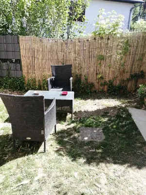 Jardin de l'établissement Chez Nathalie et flavien