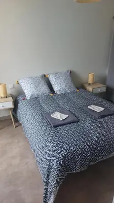 Un ou plusieurs lits dans un hébergement de l'établissement chez Marie et Xav
