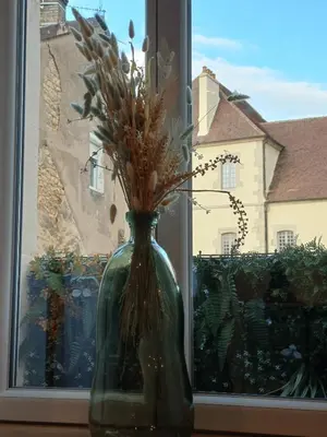 Vue générale sur la montagne ou vue sur la montagne depuis l'appartement