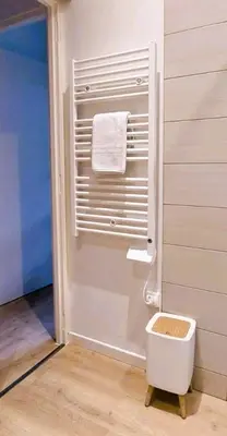 Salle de bains dans l'établissement Le Cocon d'Anna - Le studio