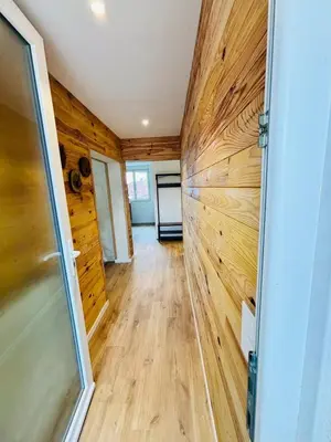 Cuisine ou kitchenette dans l'établissement La maison du Mont - 8 couchages