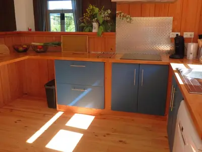Cuisine ou kitchenette dans l'établissement Résidence Poulain