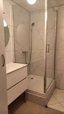 Salle de bains dans l'établissement Home 18