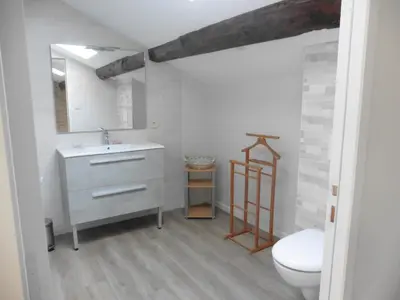 Salle de bains dans l'établissement Appartement cosy au calme
